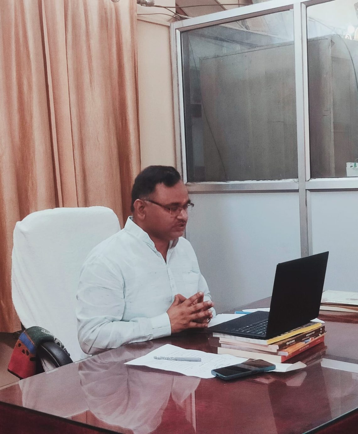 प्रदेश निरीक्षक आभासी (Online) बैठक