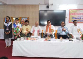 छात्र संसद पदाधिकारियों का शपथग्रहण समारोह – सेक्टर क्यू अलीगंज लखनऊ