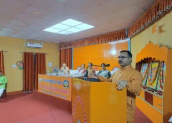 मनुष्य विचारों का पुंज होता है – डॉ० सौरभ मालवीय