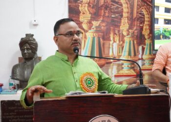 संस्कार युक्त शिक्षा और प्रचार प्रसार विद्या भारती का लक्ष्य: डॉ सौरभ मालवीय