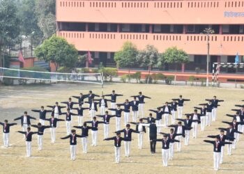 📘 ज्ञान, अनुशासन और संस्कार का संगम — नागाजी विद्यालय का प्रगति-पथ निरीक्षण