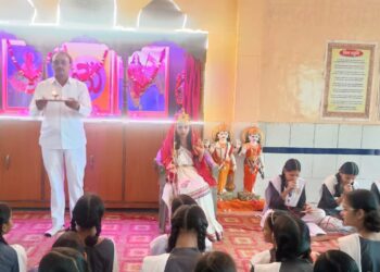 🌺🙏 भक्ति और उत्साह से सम्पन्न माँ ब्रह्मचारिणी पूजन 🙏🌺