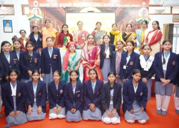 🌺ज्वाला देवी इंटर कॉलेज में तृतीय ‘सप्तशक्ति संगम’ का प्रेरणादायक आयोजन🌺