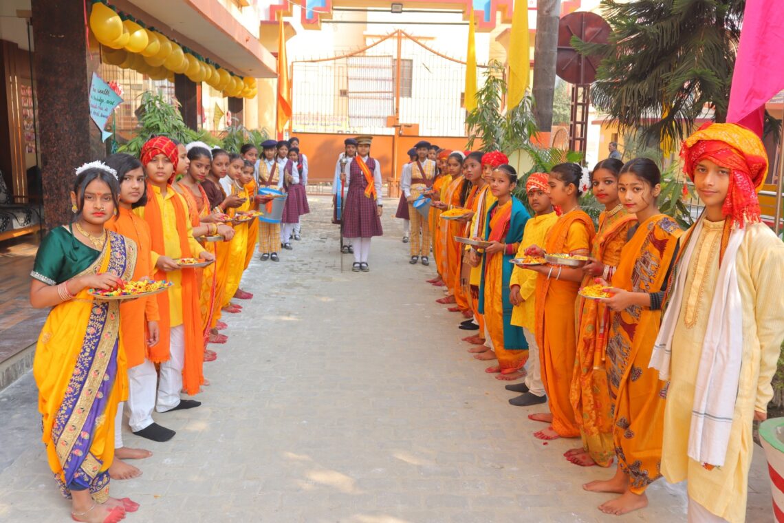 🌼 बसंतोत्सव एवं विद्यारंभ संस्कार – ज्ञान की प्रथम ज्योति 🌼