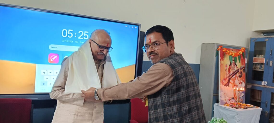 🌼 भानी देवी गोयल सरस्वती विद्या मंदिर, झाँसी में गरिमामयी आगमन 🌼