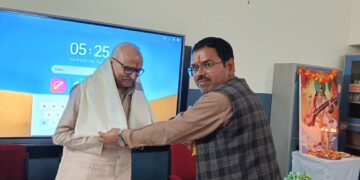 🌼 भानी देवी गोयल सरस्वती विद्या मंदिर, झाँसी में गरिमामयी आगमन 🌼