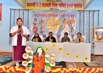 🌸 आनंदी देवी में सप्तशक्ति संगम का भव्य आयोजन संपन्न 🌸