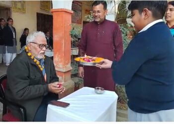 🌸 मातृ-पितृ पूजन कार्यक्रम श्रद्धा एवं उत्साह के साथ संपन्न 🌸